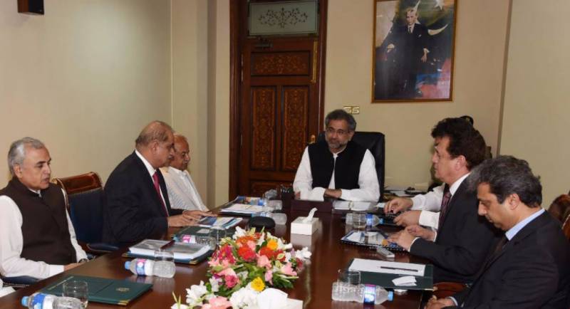 PM Shahid Khaqan briefed on new Islamabad Air Port project