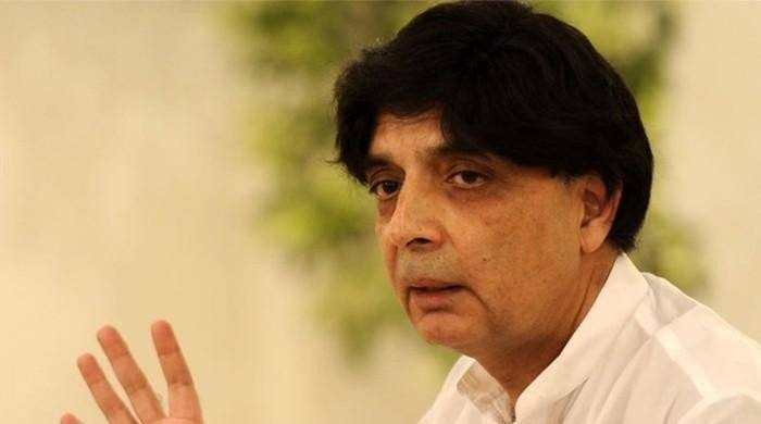 99% of senior leadership is absent from PML-N rally, why I am made controversial: Ch Nisar