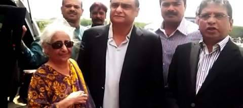 Dr Asim Hussain leaves for London