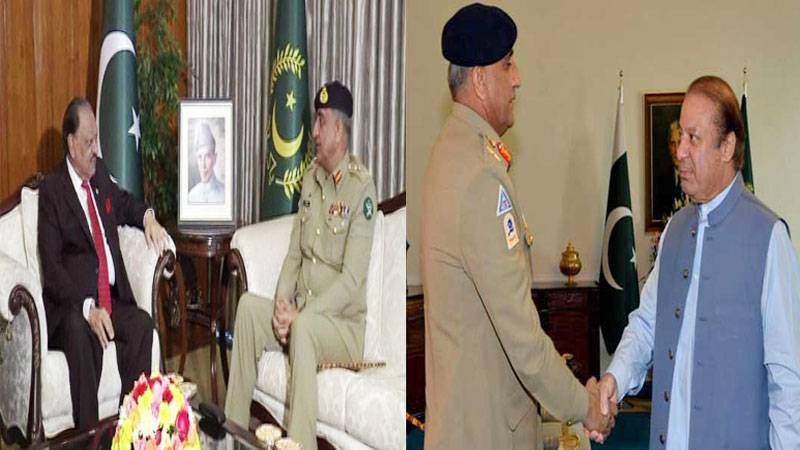 COAS General Qamar Bajwa speaks over civil - military relations