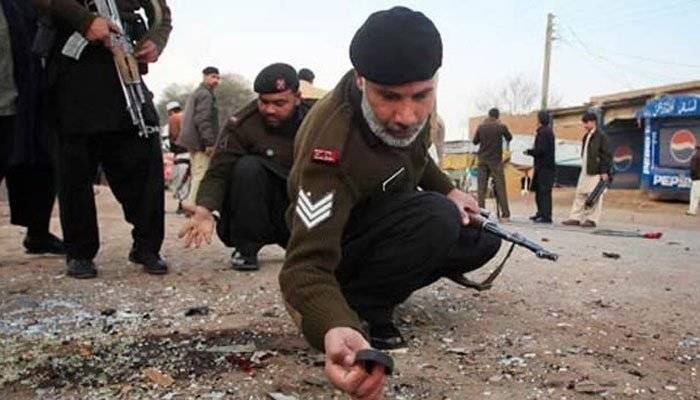 Remote control bomb blast in Swat