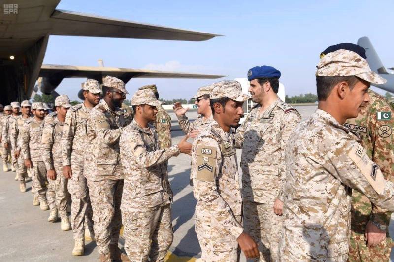 Al Samsam -6: Saudi Arabia ground forces land in Pakistan for joint ...
