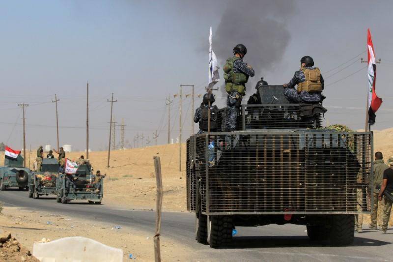 Iraqi forces take control of Kurdish-held areas in Mosul's Niveveh's province