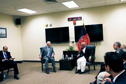 Rex Tillerson makes surprise visit to Kabul, vow to eradicate terrorists safe heavens in region