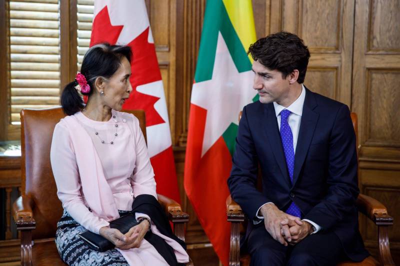 Justin Trudeau to press Myanmar on refugees