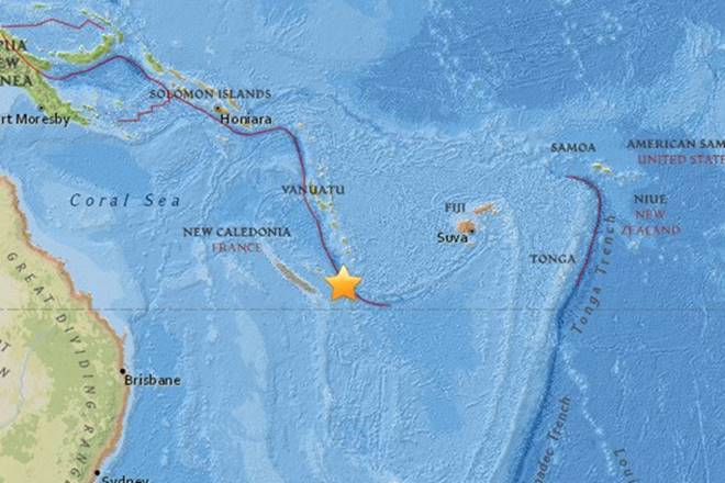 6.8-magnitude quake off New Caledonia, no tsunami threat