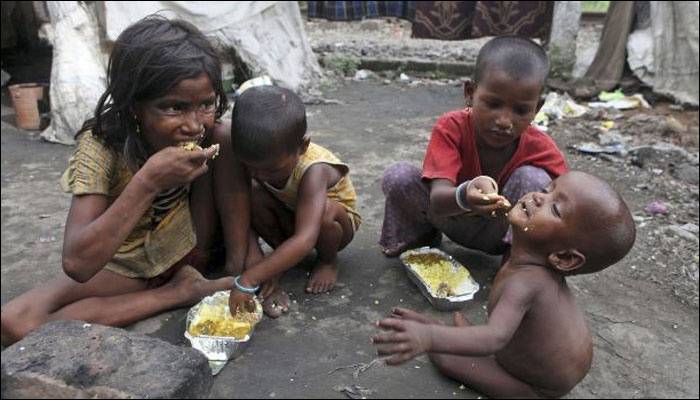 India is home to 50% of the malnourished children in the world