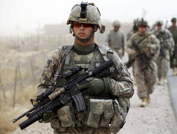 US Army soldier killed in Afghanistan.