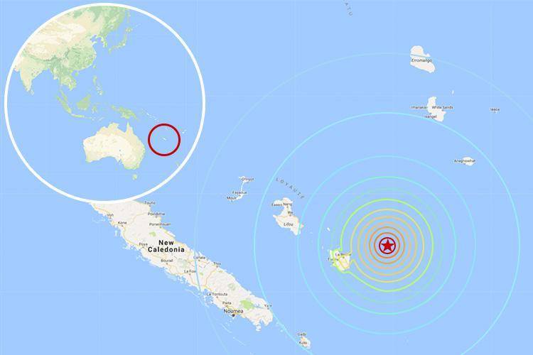 Powerful earthquake of 7 magnitude hits South Pacific