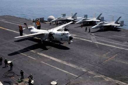US Navy plane crashes in Philippine Sea with 11 crew, passengers