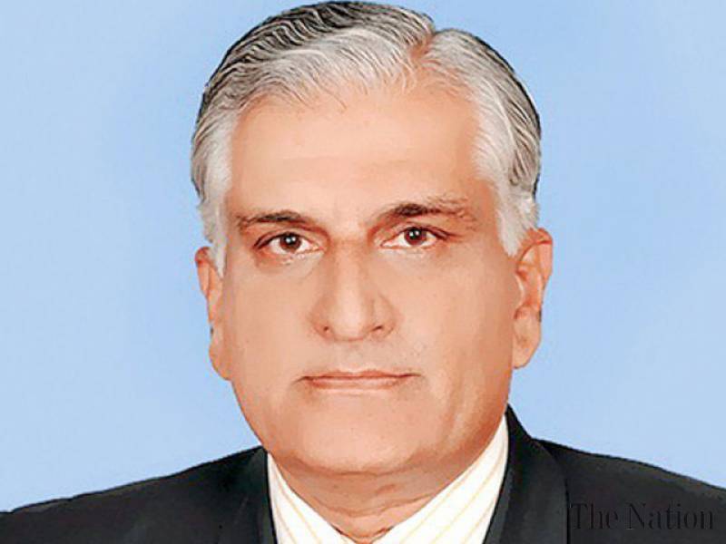 Law Minister Zahid Hamid releases a video message for the nation