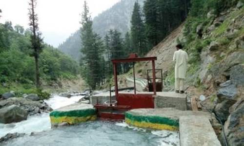 KP government plans 1600 MW hydropower projects