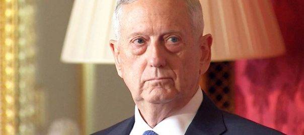 US defense secretary James Mattis arrives Pakistan today