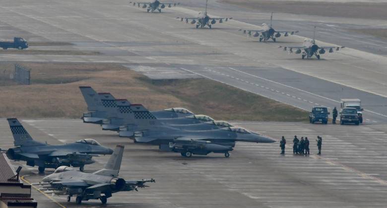 South Korea, US kick off joint aerial drills