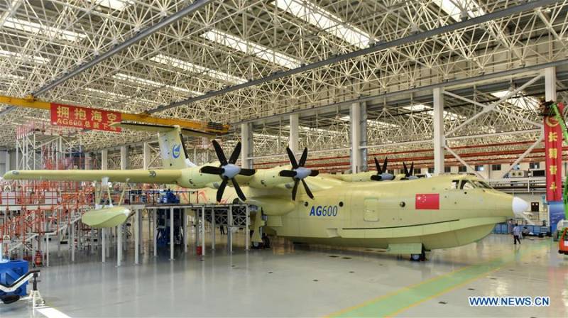 China-made amphibious aircraft passes assessment for maiden flight