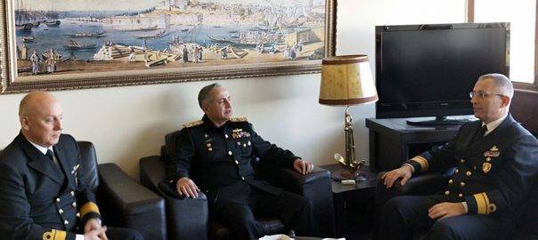 CNS admiral Zafar Abbasi calls on commander Turkish Naval academy