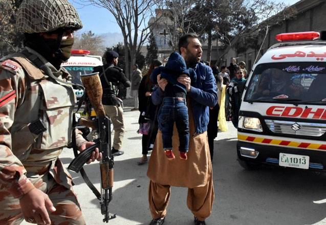 9 killed, over 30 injured in Quetta suicide attack