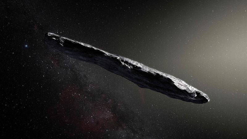 Visitor from alien star system wears insulating coat: astronomers