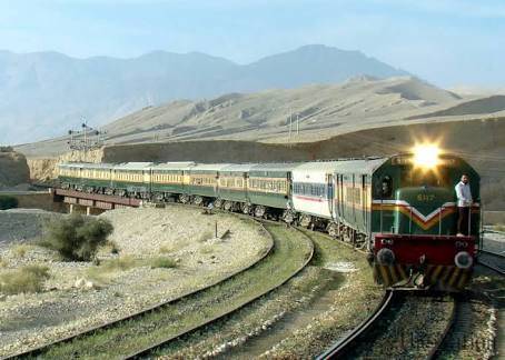 Gwadar port being connected with entire Railways network of Pakistan