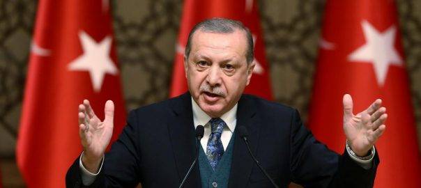 Turkey’s Erdogan says bilateral legal accords with US losing validity