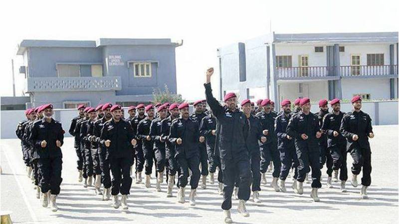 KP Police special combat unit for counter-terrorism operations