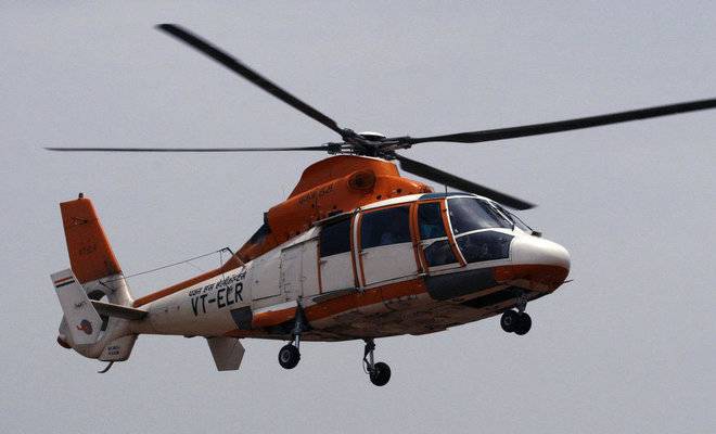 Indian chopper goes missing off coast Mumbai