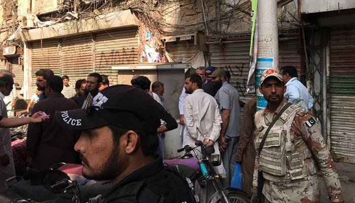 Hand Grenade attack in Karachi’s Kharadar area: Police
