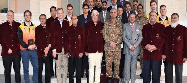 International hockey players call on COAS Gen Qamar Bajwa