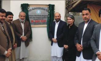 PDMA starts constructing Model Disaster Unit in district Buner