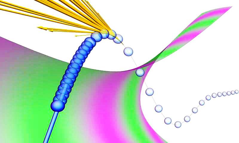 Intense laser experiments provide first evidence that light can stop electrons