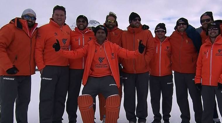 Shahid Afridi Royals whitewash Sehwag Diamonds in ice cricket series