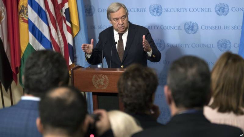 UN Chief urges N. Korea to engage in dialogue to end nuclear crisis