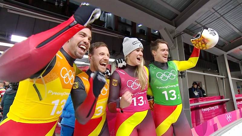 Winter Olympics: Germany at top with 9 gold medals