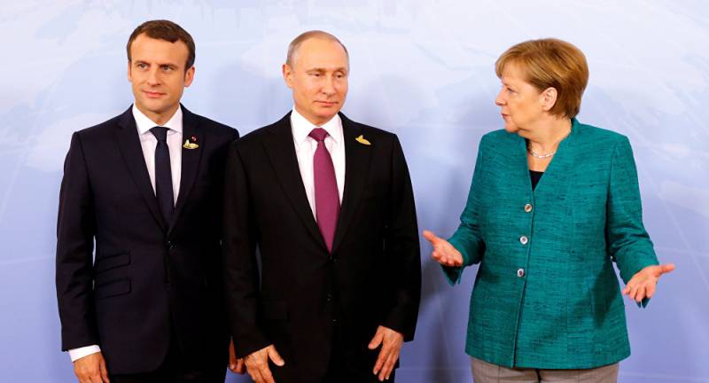 Putin discusses Syrian crisis with Macron, Merkel