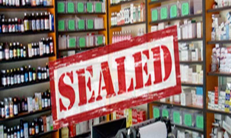 Eight medical stores, clinics in Dalbandin sealed