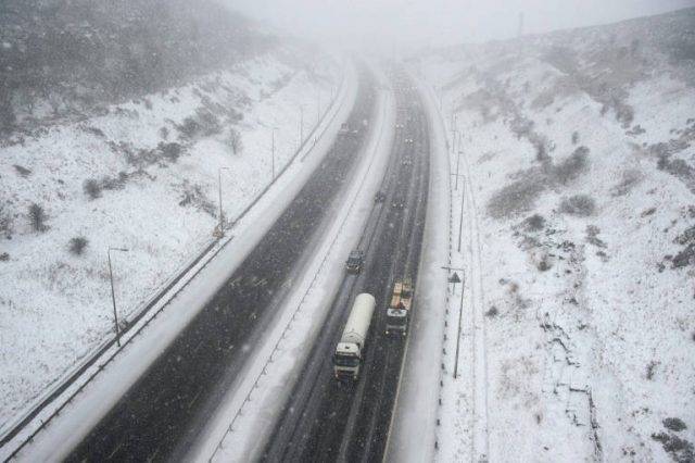 Baby born on British roadside after snow blocks hospital dash