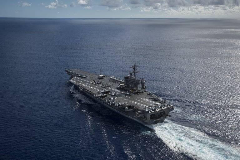 US aircraft carrier Carl Vinson in historic Vietnam visit