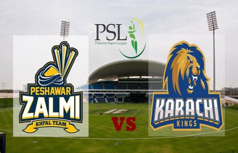 Peshawar Zalmi Vs Karachi Kings live score update