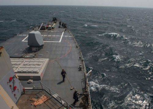 US Navy observes changed behavior of Iranian Navy in Gulf