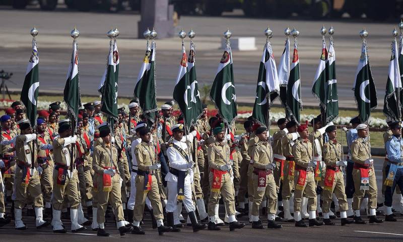 Full-dress rehearsal of Pakistan Day parade today