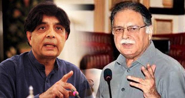 Pervaiz Rashid lashes out at Ch Nisar