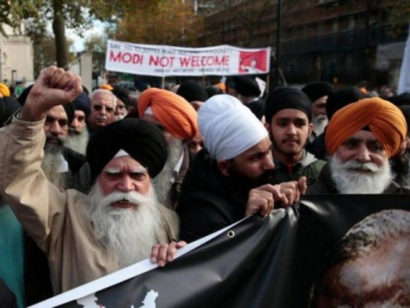 Sikhs across Europe to stage huge protests against arrival of PM Modi in UK