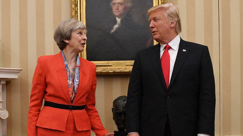 Trump, Theresa discuss expulsion of Russia diplomats