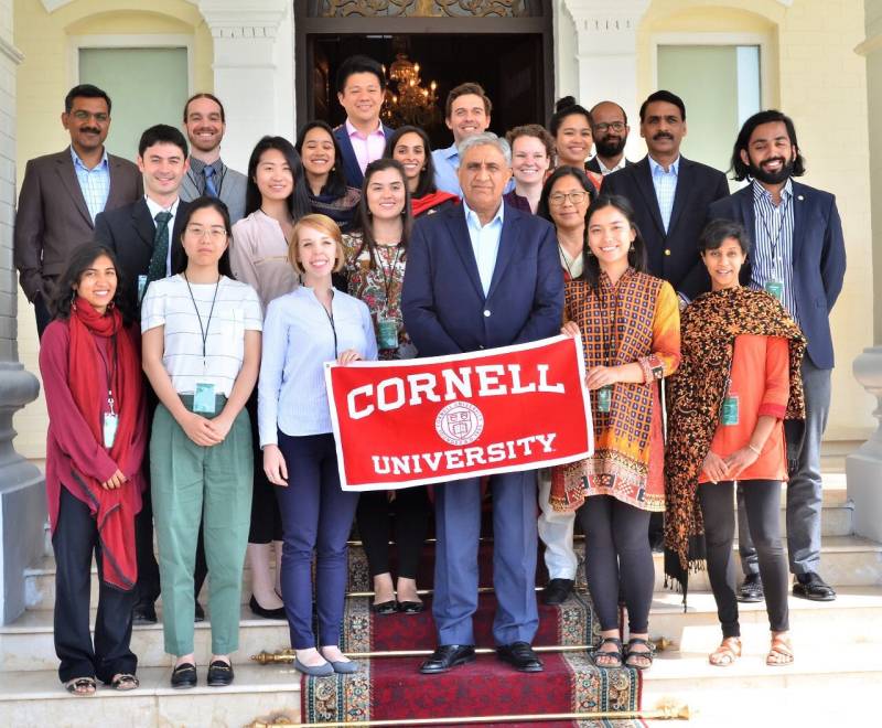 US Cornell University students meet COAS