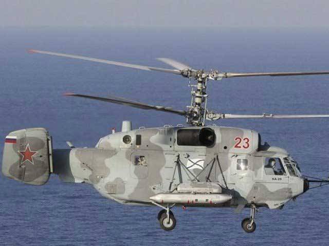 Russian Military helicopter crashes over Baltic Sea