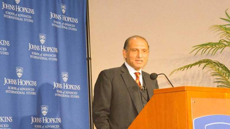 Aizaz for continued US-Pak partnership for peace in Afghanistan