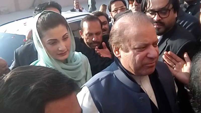 Nawaz, Maryam appear before Accountability Court