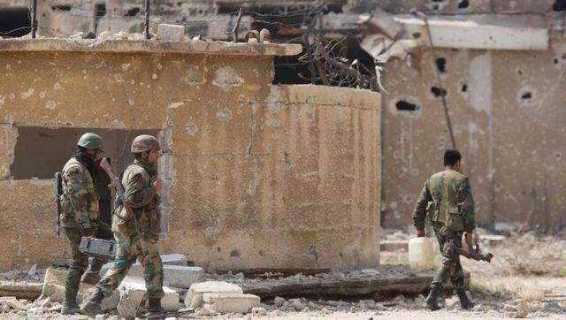 Syrian army says ‘enemy’ rockets hit military bases