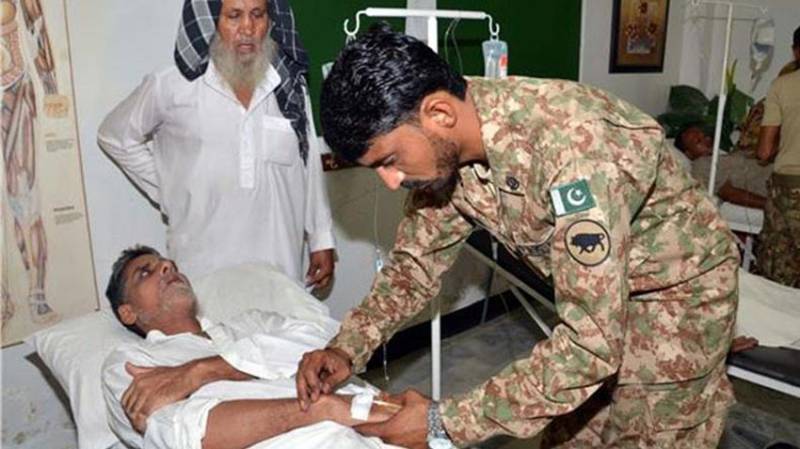 52 heat stroke relief centres established by Pak Rangers Sindh