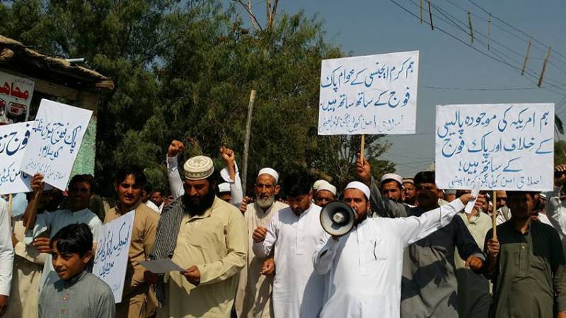 Tribal elders organized rally in favour of Pak Army